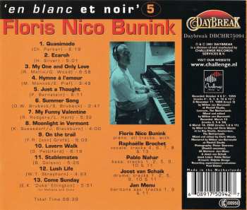 CD Nico Bunink: En Blanc Et Noir 5