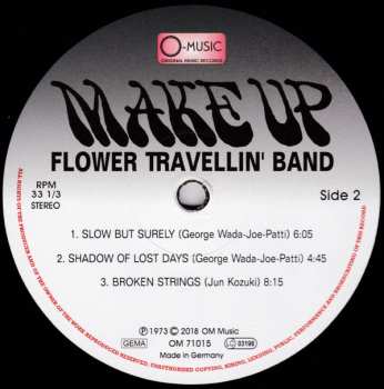 2LP Flower Travellin' Band: Make Up