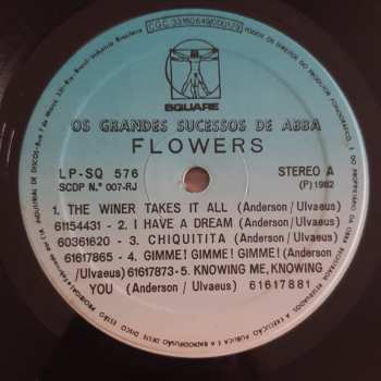 LP Flowers: Os Grandes Sucessos De Abba