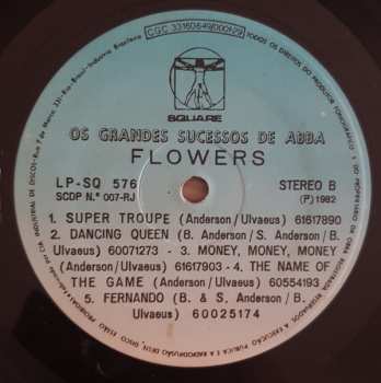 LP Flowers: Os Grandes Sucessos De Abba