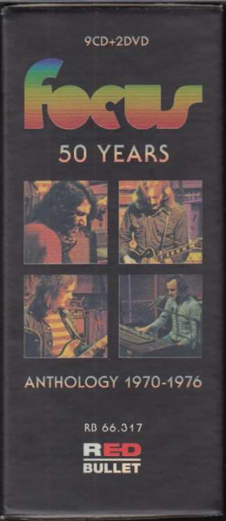 9CD/2DVD/Box Set Focus: 50 Years: Anthology 1970-1976
