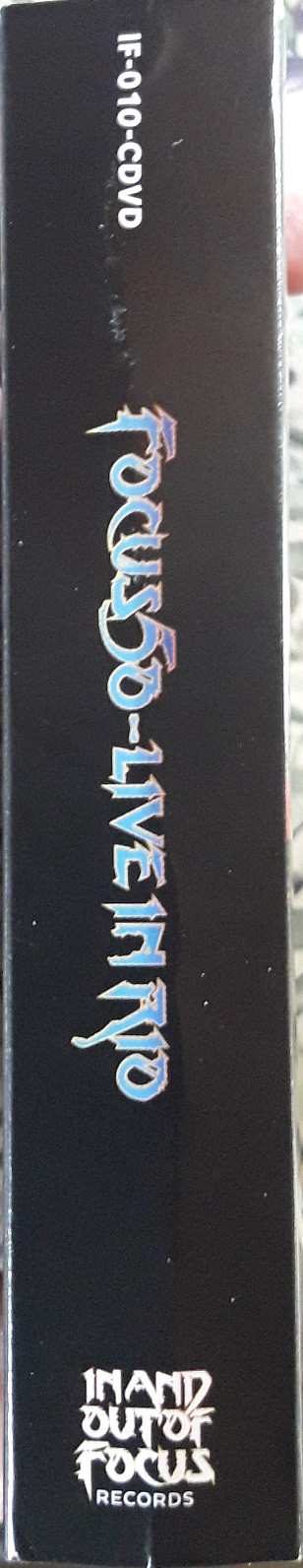 3CD/Blu-ray Focus: Focus 50: Live In Rio - Completely Focussed