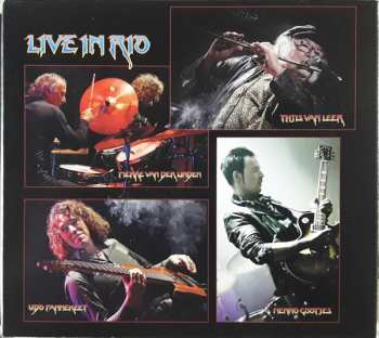 3CD/Blu-ray Focus: Focus 50: Live In Rio - Completely Focussed