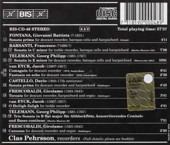 CD Georg Philipp Telemann: Performs Recorder Music