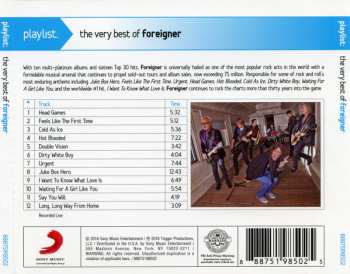 CD Foreigner: Playlist: The Very Best Of Foreigner