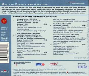 CD Bernd Alois Zimmermann: Chorgesang Mit Orchester 1948-1970