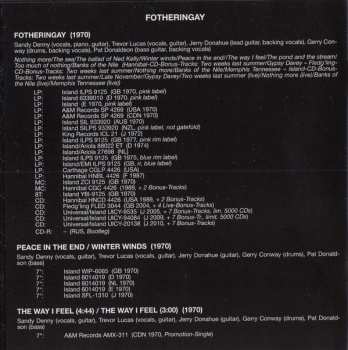 CD Fotheringay: Essen 1970