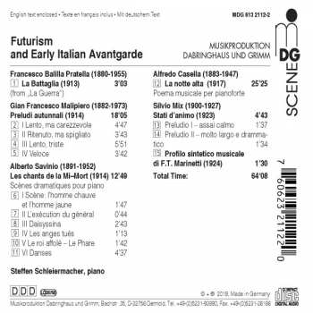 CD Steffen Schleiermacher: Futurism And Early Italian Avantgarde