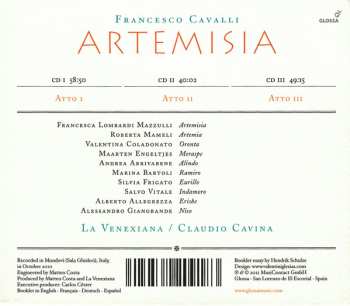 3CD/Box Set Francesco Cavalli: Artemisia