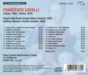 CD Francesco Cavalli: Vespero Della Beata Vergine Maria / Antifone Mariane E Sonata