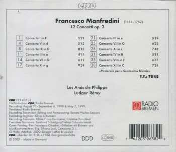 CD Ludger Rémy: 12 Concerti Op. 3