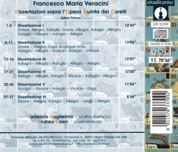 CD Francesco Maria Veracini: Dissertazioni Sopra L'opera Quinta Del Corelli