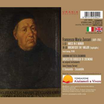 CD Orchestra Barocca Di Cremona: Mass In C Minor - Magnificat In F Major