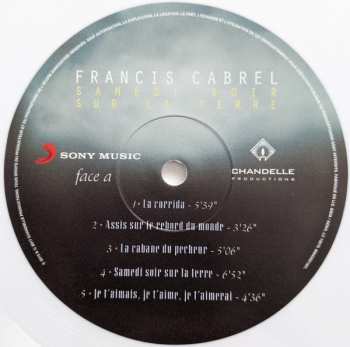 LP Francis Cabrel: Samedi Soir Sur la Terre CLR | LTD