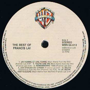 LP Francis Lai: The Very Best Of Francis Lai