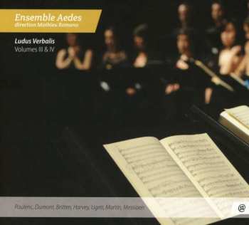 2CD Francis Poulenc: Ensemble Aedes - Ludus Verbalis