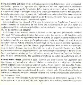 CD Francis Poulenc: Guilmant/Widor/Poulenc: Organ Concertos