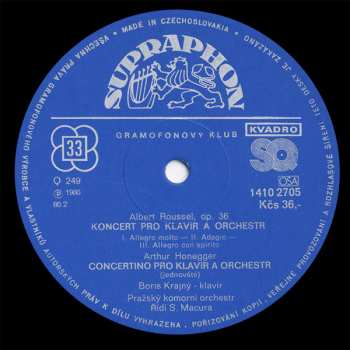 LP Prague Chamber Orchestra: Koncerty Pro Klavír