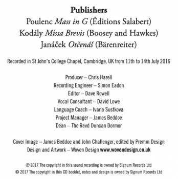 CD Francis Poulenc: Kyrie