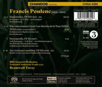 SACD Francis Poulenc: Les Animaux Modèles / Sinfonietta / Discours Du Général / La Baigneuse De Trouville / Pastourelle