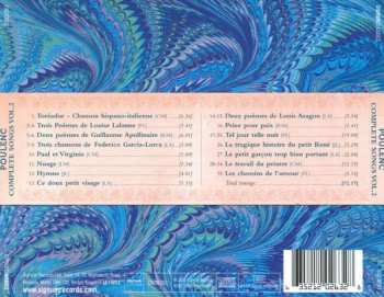 CD Jonathan Lemalu: The Complete Songs of Poulenc Vol. 2