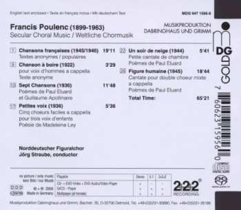 SACD Francis Poulenc: Secular Choral Music