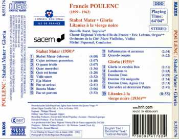 CD Francis Poulenc: Stabat Mater • Gloria • Litanies À La Viegre Noire