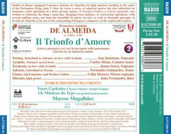 2CD João Fernandes: Il Trionfo D'Amore