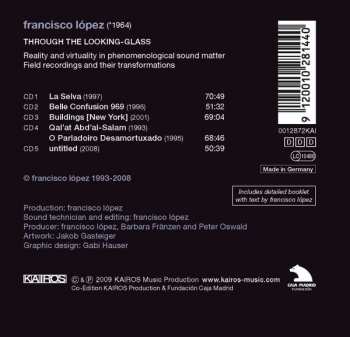 5CD/Box Set Francisco Lopez: Through The Looking-Glass