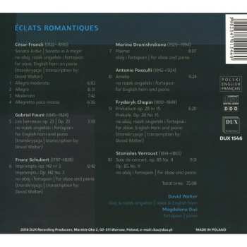 CD César Franck: Éclats Romantiques