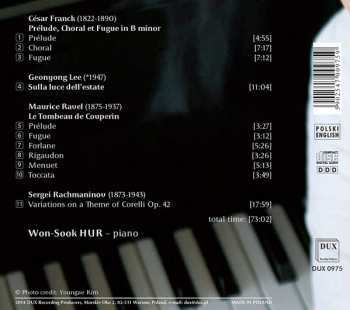 CD César Franck: Piano Recital