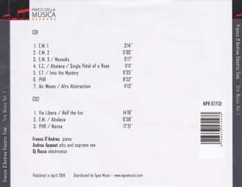 2CD/Box Set Franco D'Andrea Electric Tree: Trio Music Vol.1