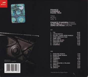 2CD Franco D'Andrea Piano Trio: Trio Music Vol. II