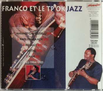 CD Orchestre T.P.O.K. Jazz: Makambo Ezali Bourreau 1982/1984/1985