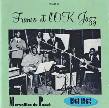 CD Orchestre T.P.O.K. Jazz: Merveilles Du Passé, Vol. III : 1961-1962