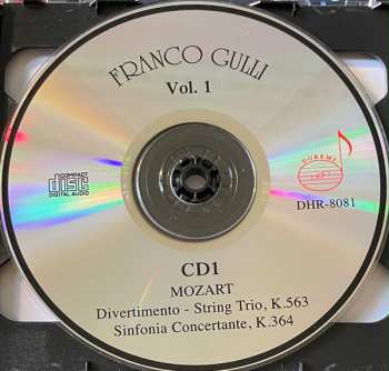 2CD Wolfgang Amadeus Mozart: Vol. 1: Sinfonia Concertante / Divertimento-Trio K.563 / Violin Concertos 3 & 4 / Violin & Viola Duo #2)