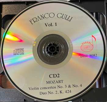 2CD Wolfgang Amadeus Mozart: Vol. 1: Sinfonia Concertante / Divertimento-Trio K.563 / Violin Concertos 3 & 4 / Violin & Viola Duo #2)