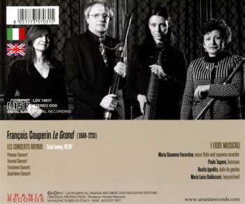 CD François Couperin: Les Concerts Royaux