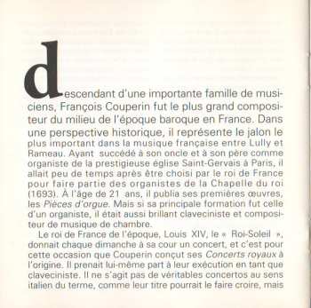 CD François Couperin: Concerts Royaux Nos. 1-4