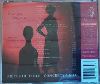 CD François Couperin: Pièces De Viole, Concerts 3 & 11 