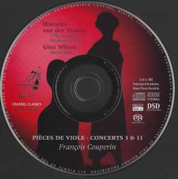 SACD François Couperin: Pièces De Viole / Concerts 3 & 11 