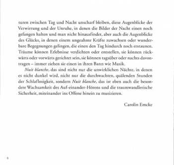 CD François Couturier: Nuit Blanche