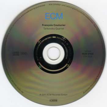 CD François Couturier: Tarkovsky Quartet