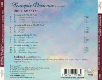 CD François Devienne: Oboe Sonatas