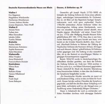 CD Deutsche Kammerakademie Neuss: Symphonies Op. IV