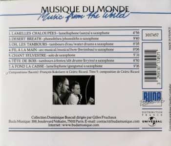 CD François Kokelaere: Percussion & Saxophone