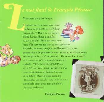 CD Francois Perusse: L'Album Du Peuple Final - Tome 4