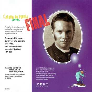 CD Francois Perusse: L'Album Du Peuple Final - Tome 4