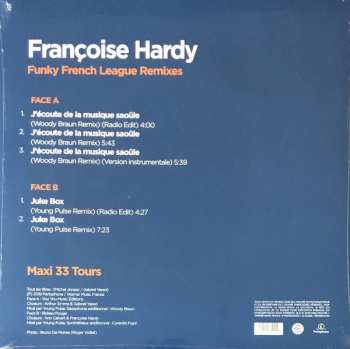 LP Françoise Hardy: Funky French League Remixes - J'écoute De La Musique Saoûle / Juke Box