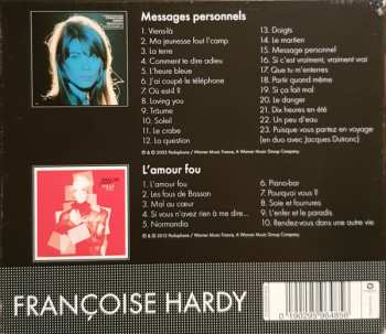 2CD/Box Set Françoise Hardy: Messages Personnels / L'amour Fou LTD